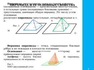Как решить: Основанием пирамиды является многоугольник (см. рис.)?