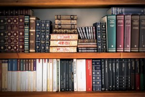 Какое минимальное количество книг стоит на полке, если 1\3 словари (см)?