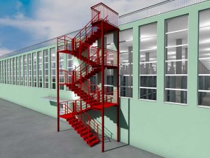 Для чего нужна пожарная лестница?