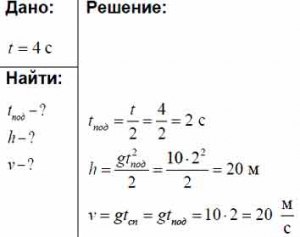 Сколько % от всего времени полёта камня составляет время на высоте до 3,5м?