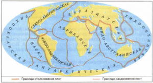 Какой литосферной плиты НЕ существует: Тихоокеанской, Евразийской?