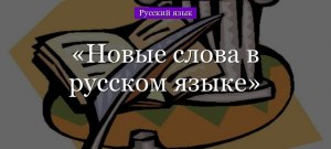 Какие новые слова появились в русском языке после войны 1812 года?