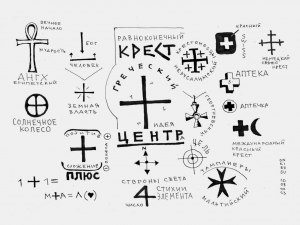 Что означает "правоугольный крест четырех путей"? Как проявляется?