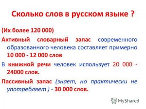 Сколько слов в охотничьем языке племени?